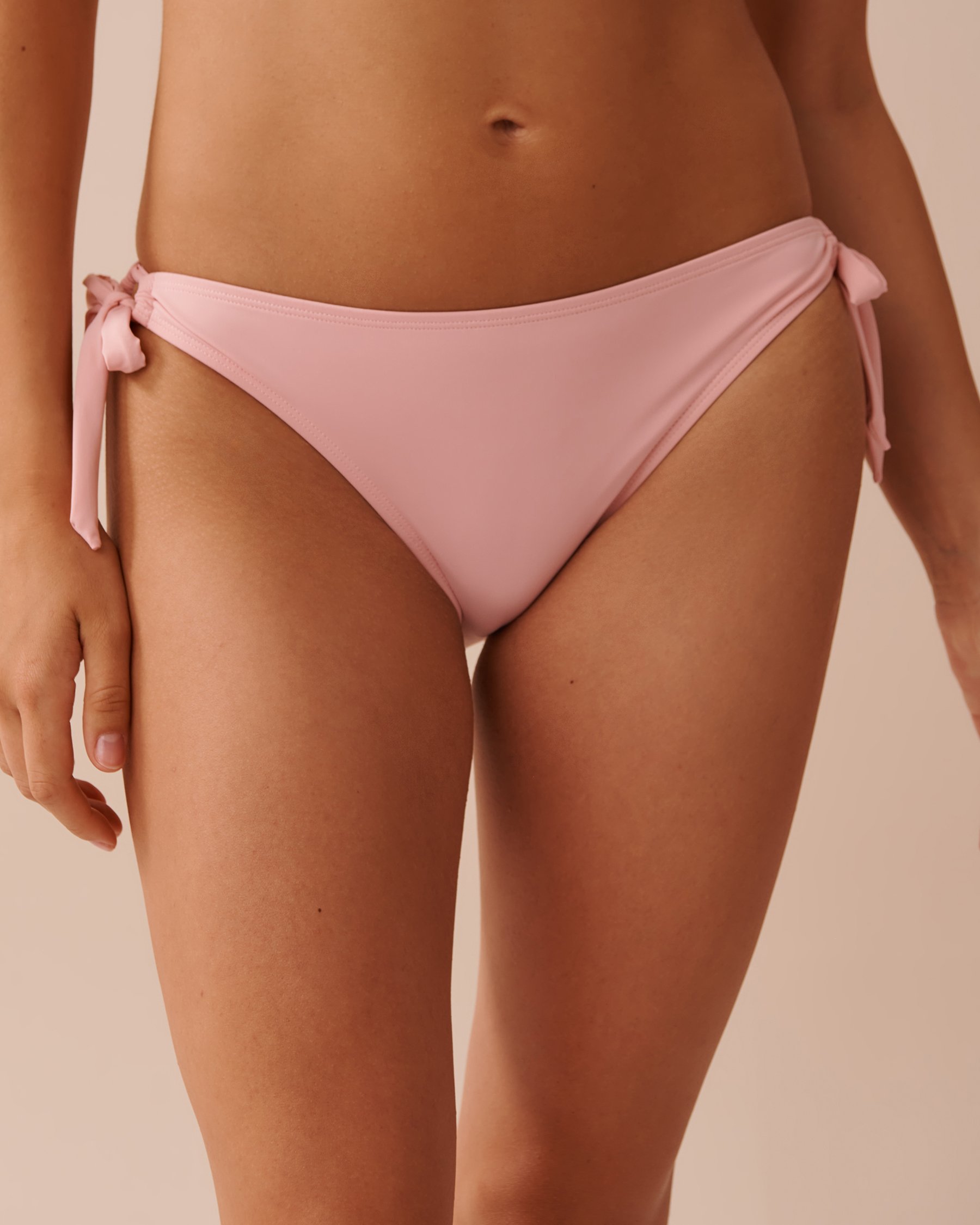 LA VIE EN ROSE AQUA STRAWBERRY MACARON Side Tie Brazilian Bikini Bottom Strawberry Macaron 70300612 - View2