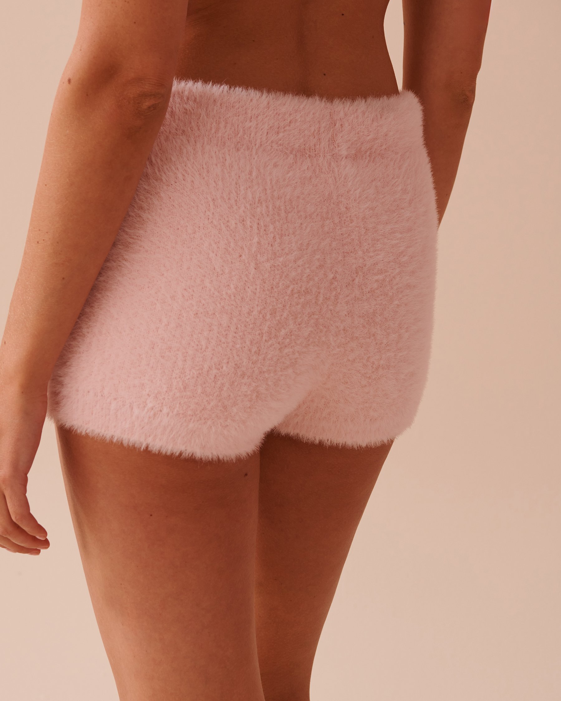 LA VIE EN ROSE Short en peluche moelleuse Rose fée 50200083 - View2