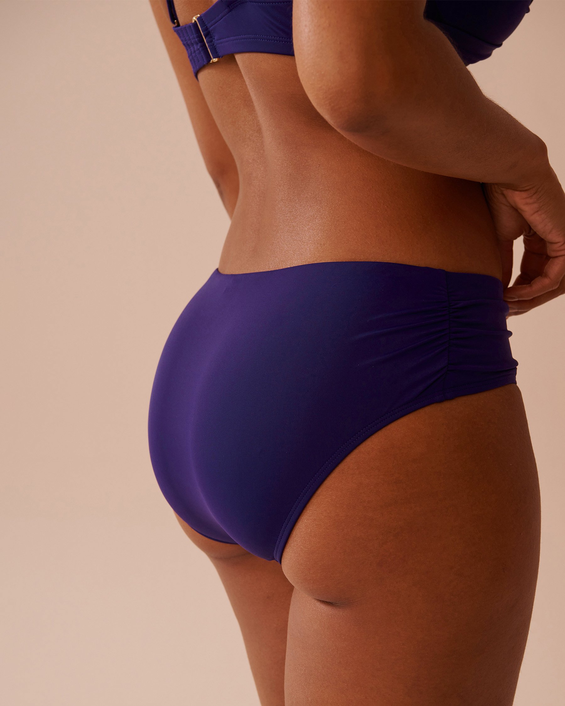 LA VIE EN ROSE AQUA INDIGO Mid-rise Bikini Bottom Indigo 70300642 - View2