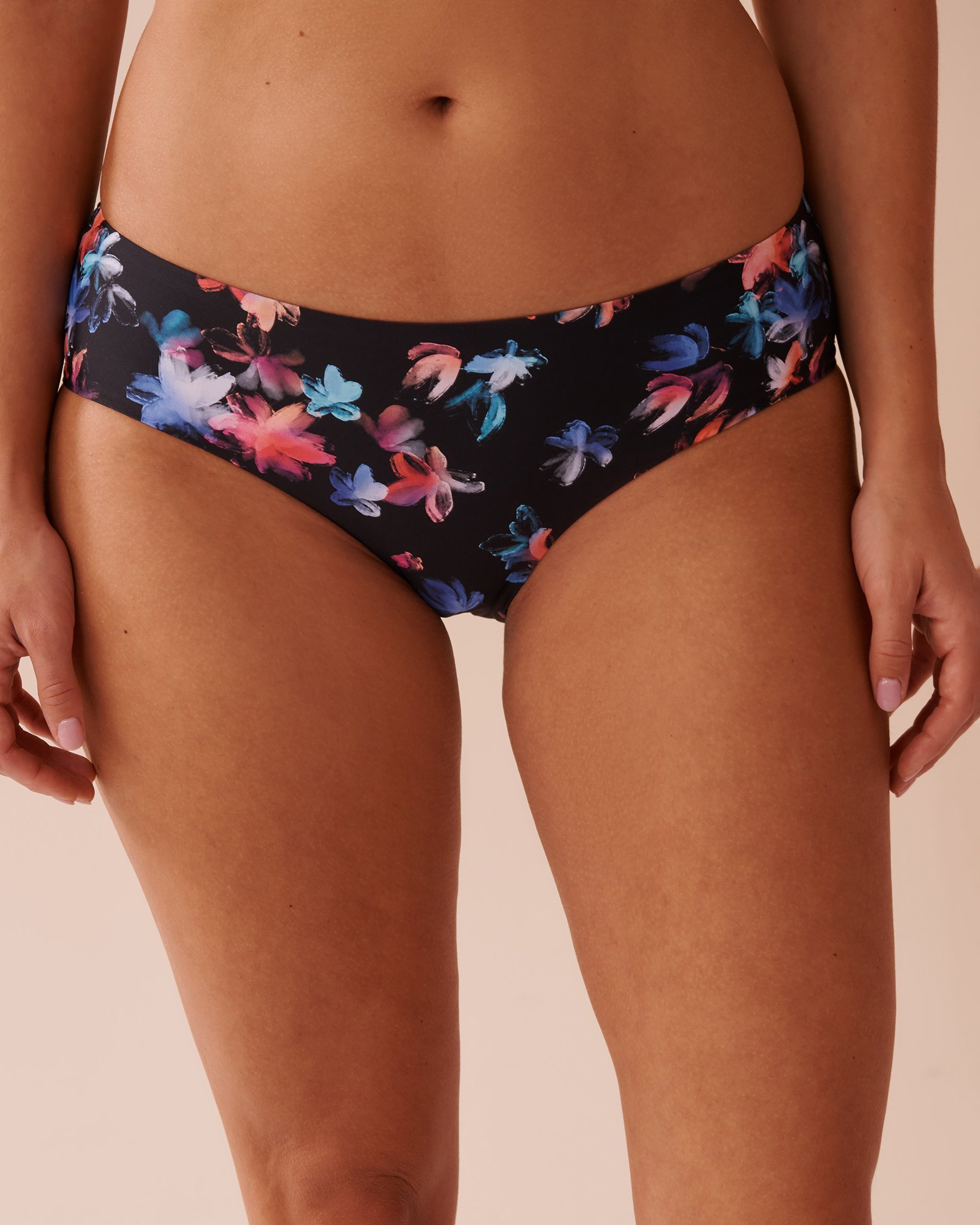 LA VIE EN ROSE AQUA NEON PETALS Hipster Bikini Bottom Neon Petals 70300629 - View2