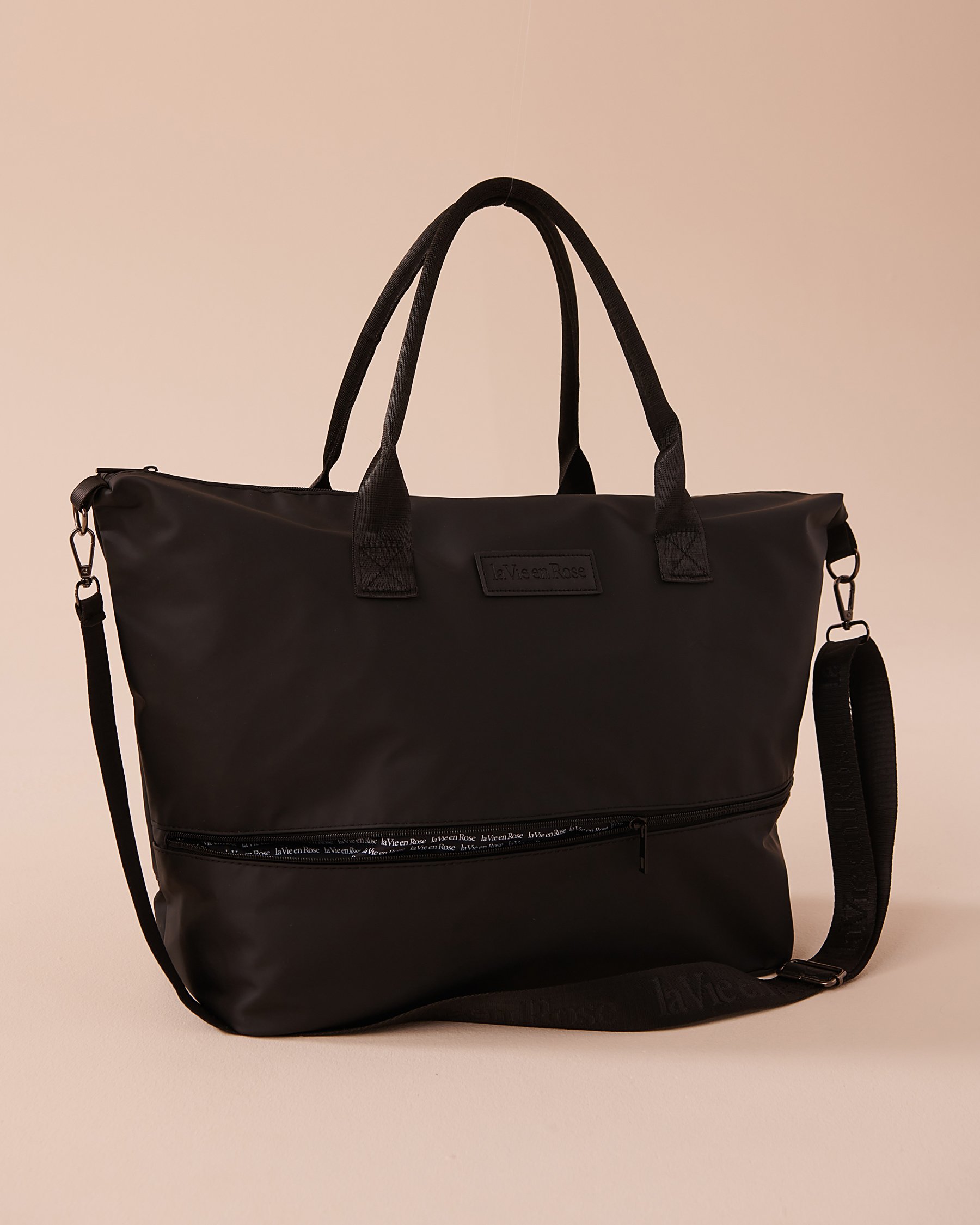 LA VIE EN ROSE Weekender Bag Black 40700388 - View2